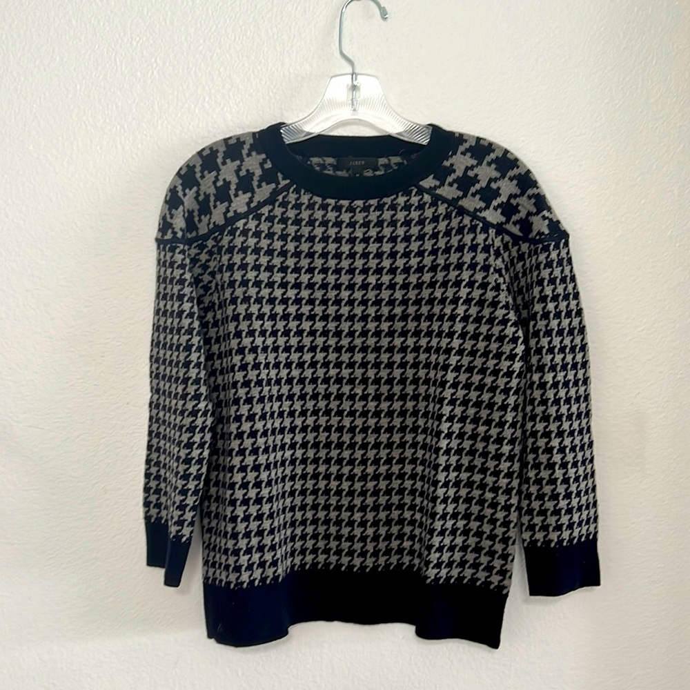 Navy JCrew sweater
